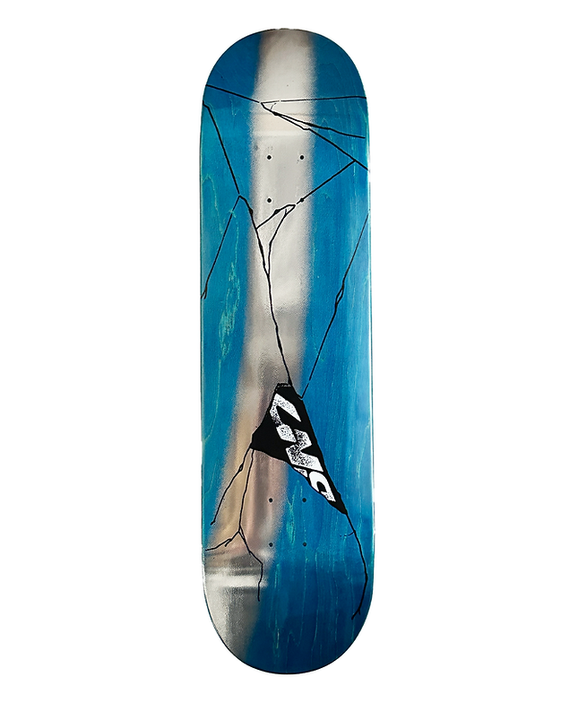 Late Nite Stars L8004 Deck (Chrome/Blue) - 8.25/8.38