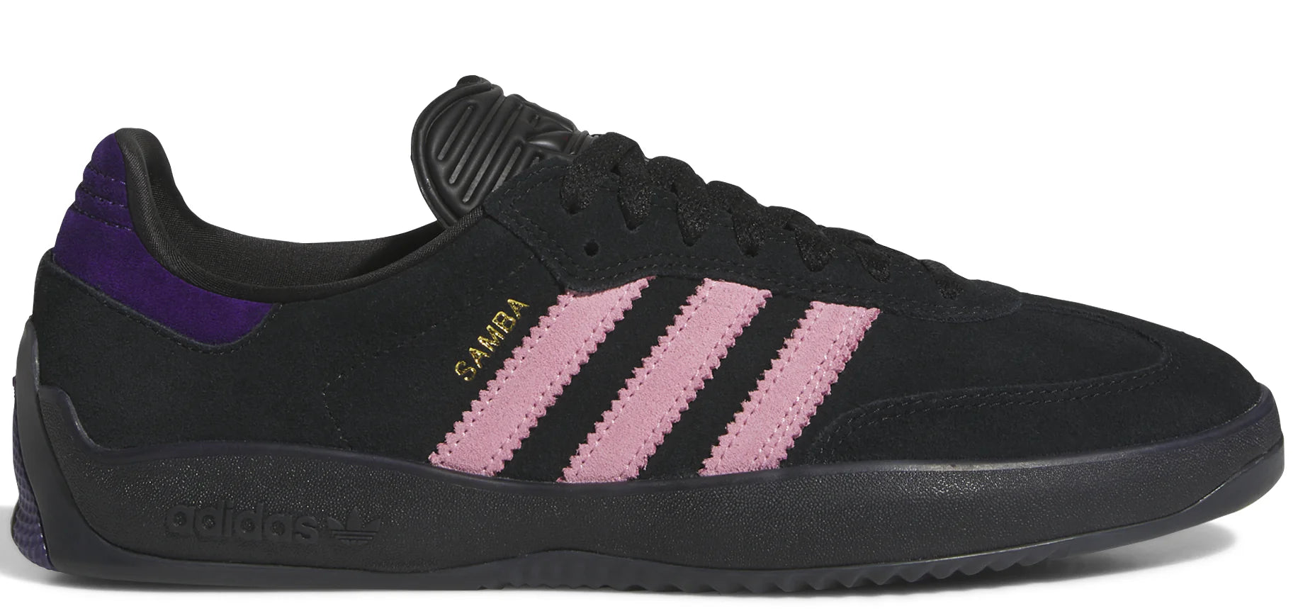 Adidas Puig Samba - (Black/Pink/Purple)
