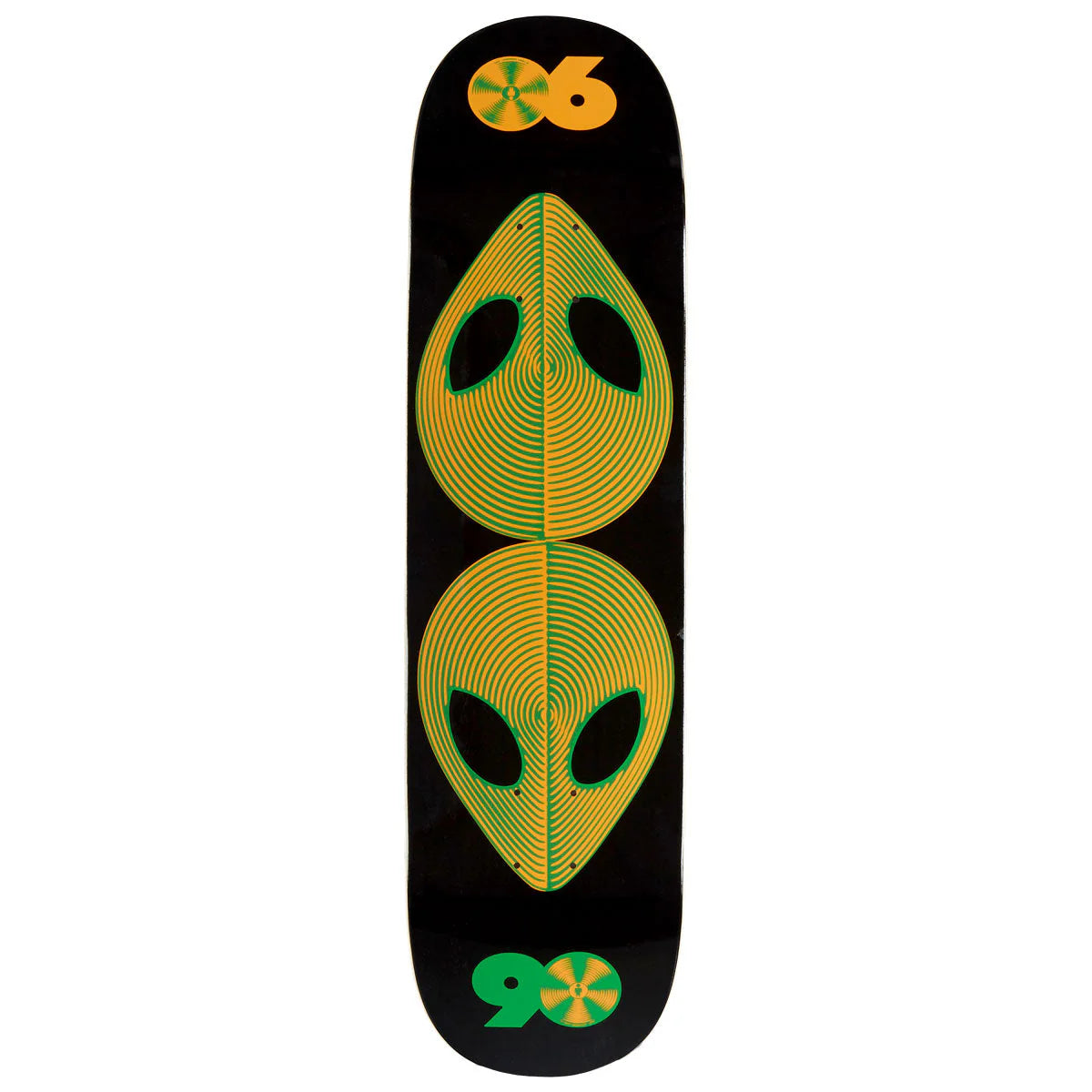 Alien Workshop Scanner Twin Tail Deck Black - 8.25