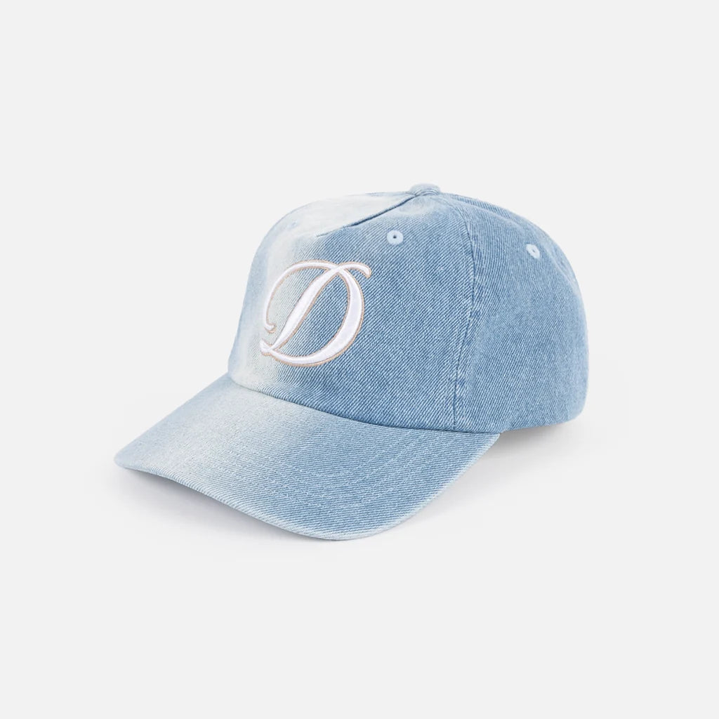 Dime Cursive Denim Hat- (Blue)