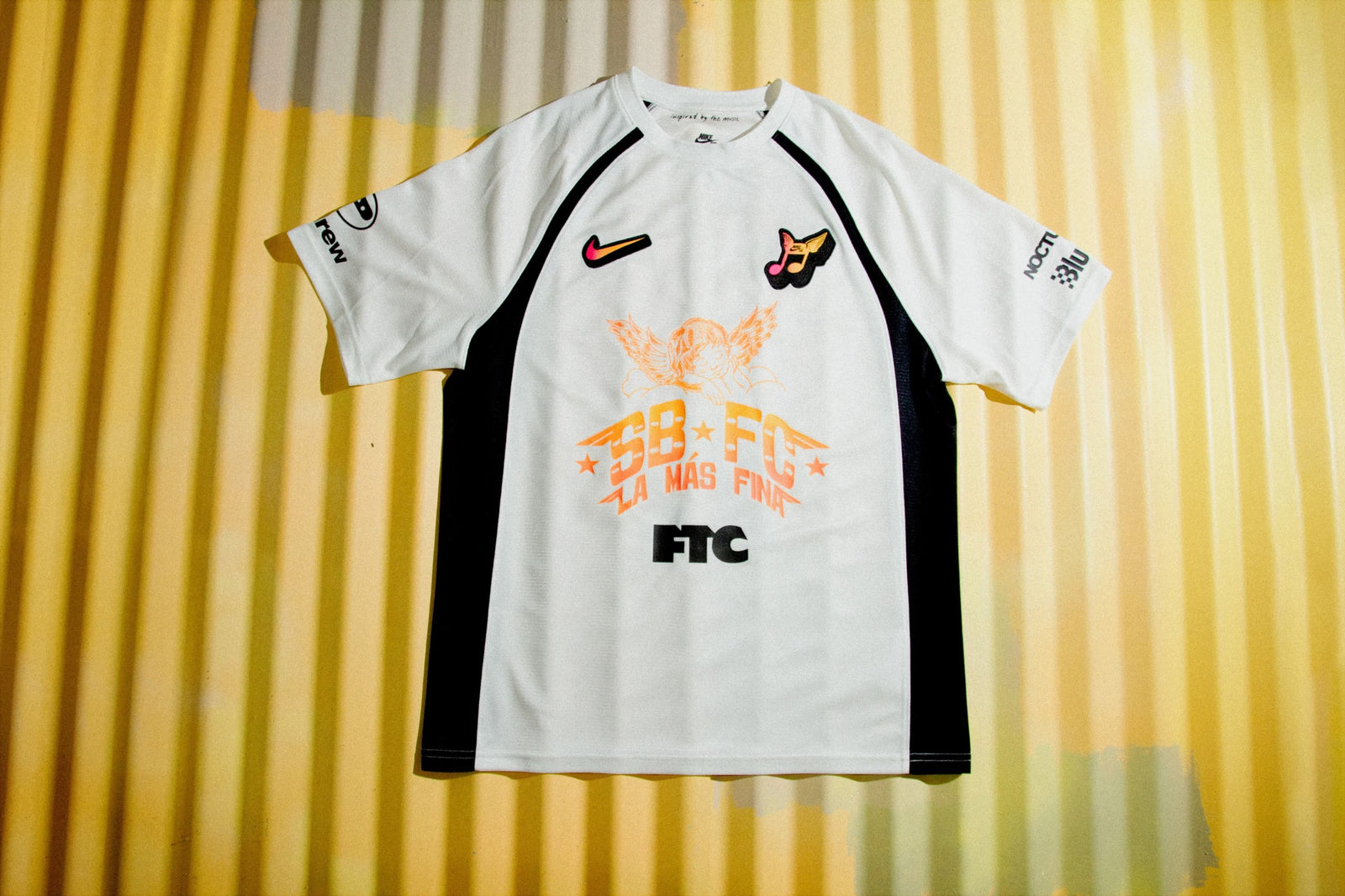 Nike SB X FC Soccer Jersey Short Sleeve - White/Black