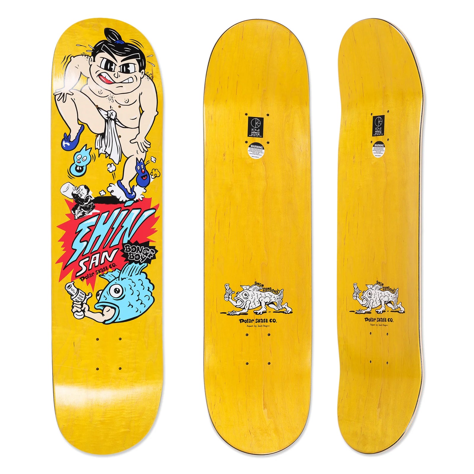 Polar Shin Sanbongi Bongi Boy Yellow - (8.0)