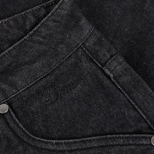 Dime Carpenter Denim Shorts-(black washed)