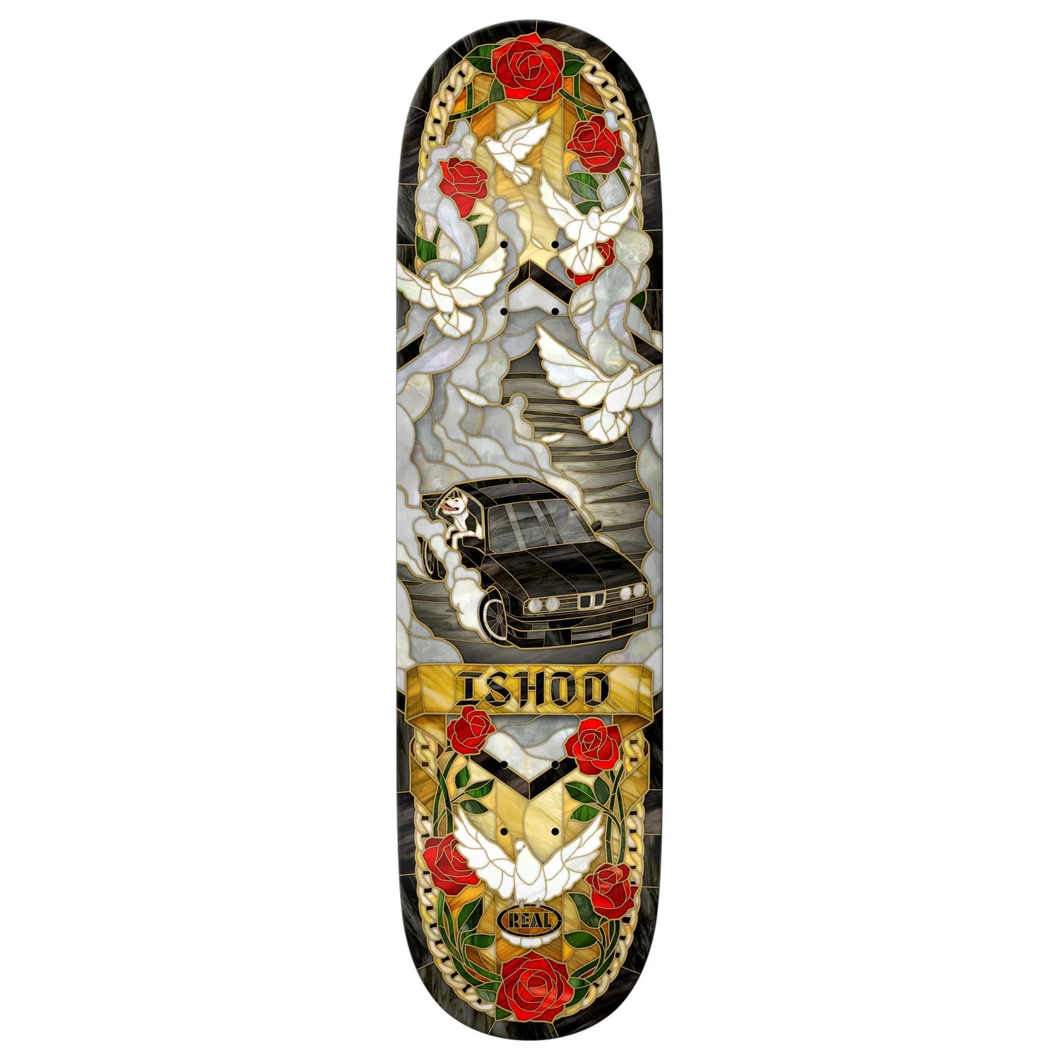 Real Ishod Cathedral Twin Tail Deck - (8.25/8.5)