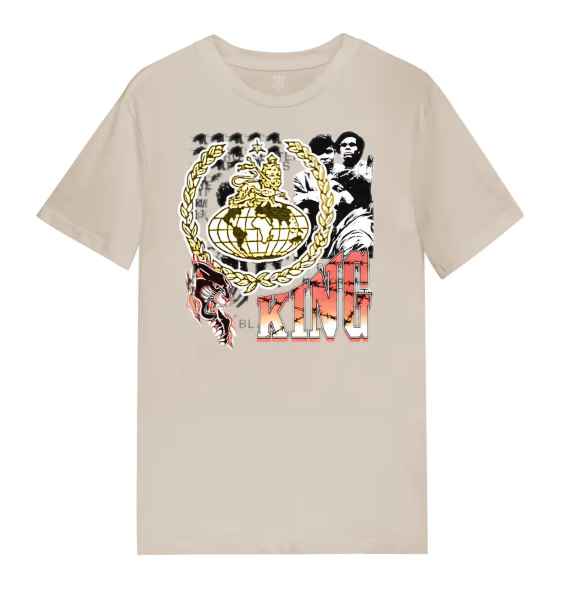 King Skateboards World Domination Tee - (Sand)