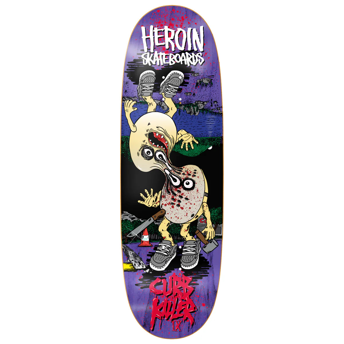 Heroin Curb Killer 9 Merged Deck - (10.0)