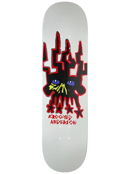 Krooked Manderson Skull King Deck-(8.38)