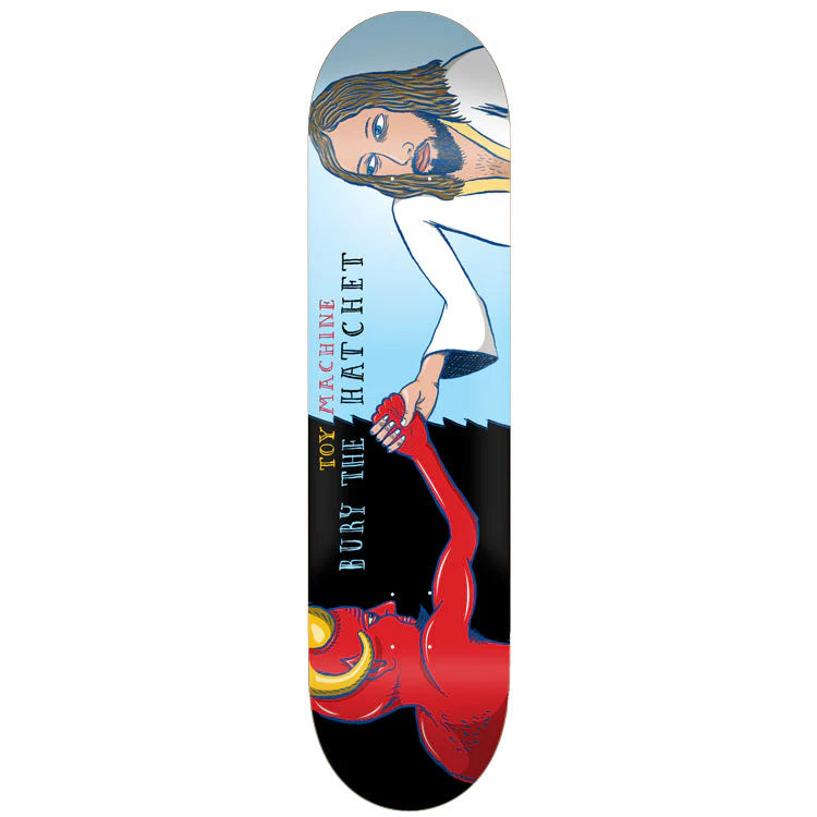 TOY MACHINE BURY THE HATCHET SYMMETRICAL DECK-9.0