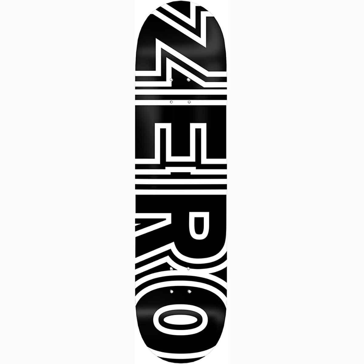Zero Bold Logo Deck - (7.75-8.75)