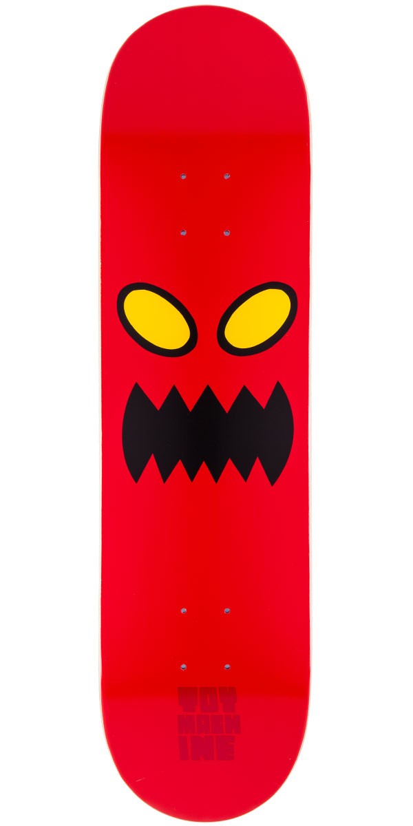 Toy Machine Monster Face Deck (Red)- 8.0